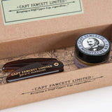 Captain Fawcett Expedition Mo Wax Folding Moustache Comb Set