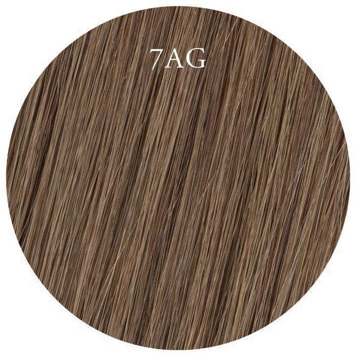 Showpony 20" Weft Human Hair Extensions (No Clips) Mid Brown