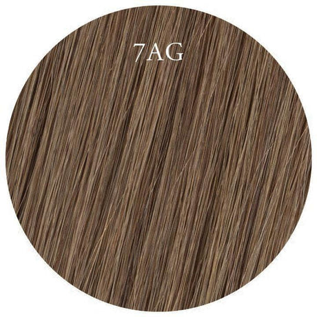 Showpony 20" Weft Human Hair Extensions (No Clips) Mid Brown