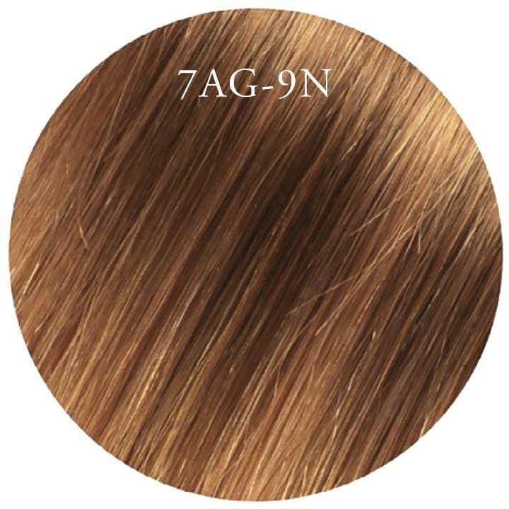 Showpony 20" Weft Human Hair Extensions (No Clips) Mid Brown