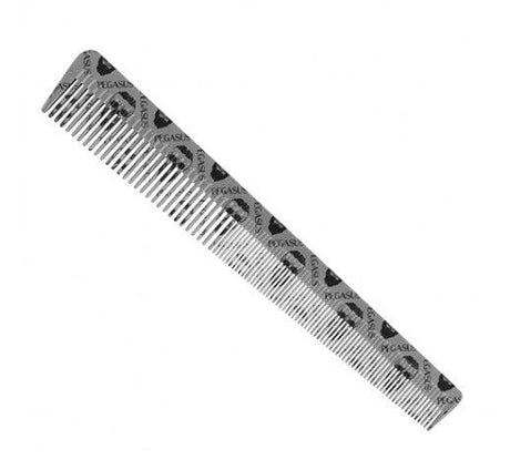 Pegasus Skuletto 303 Silver Barber Tapered Comb