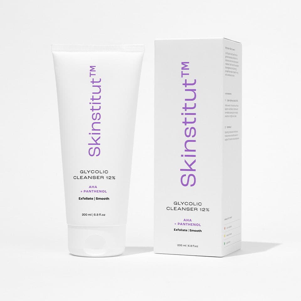 Skinstitut Glycolic Cleanser and Glycolic Scrub Duo.