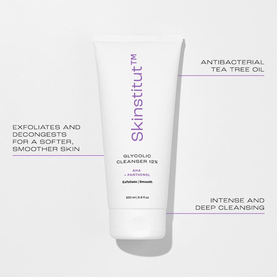 Skinstitut Glycolic Cleanser and Glycolic Scrub Duo.
