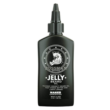 Bossman Beard Jelly Naked White 4 oz