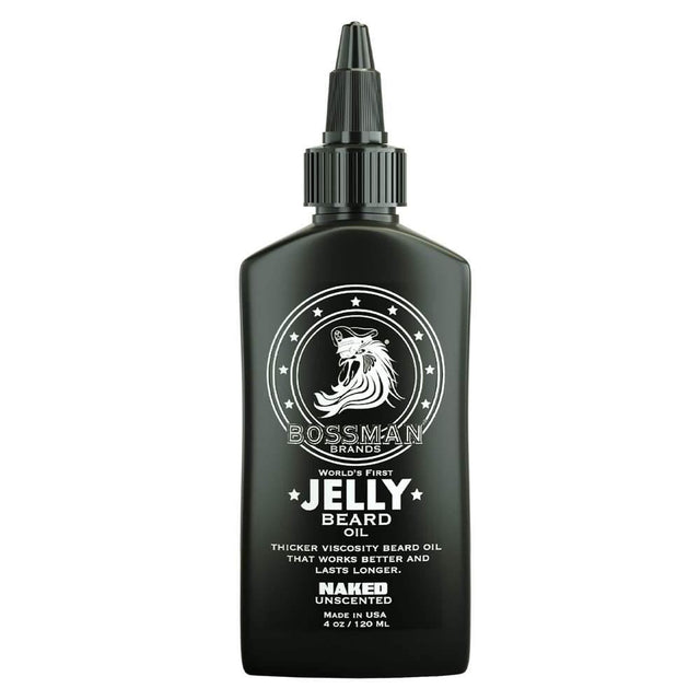 Bossman Beard Jelly Naked White 4 oz