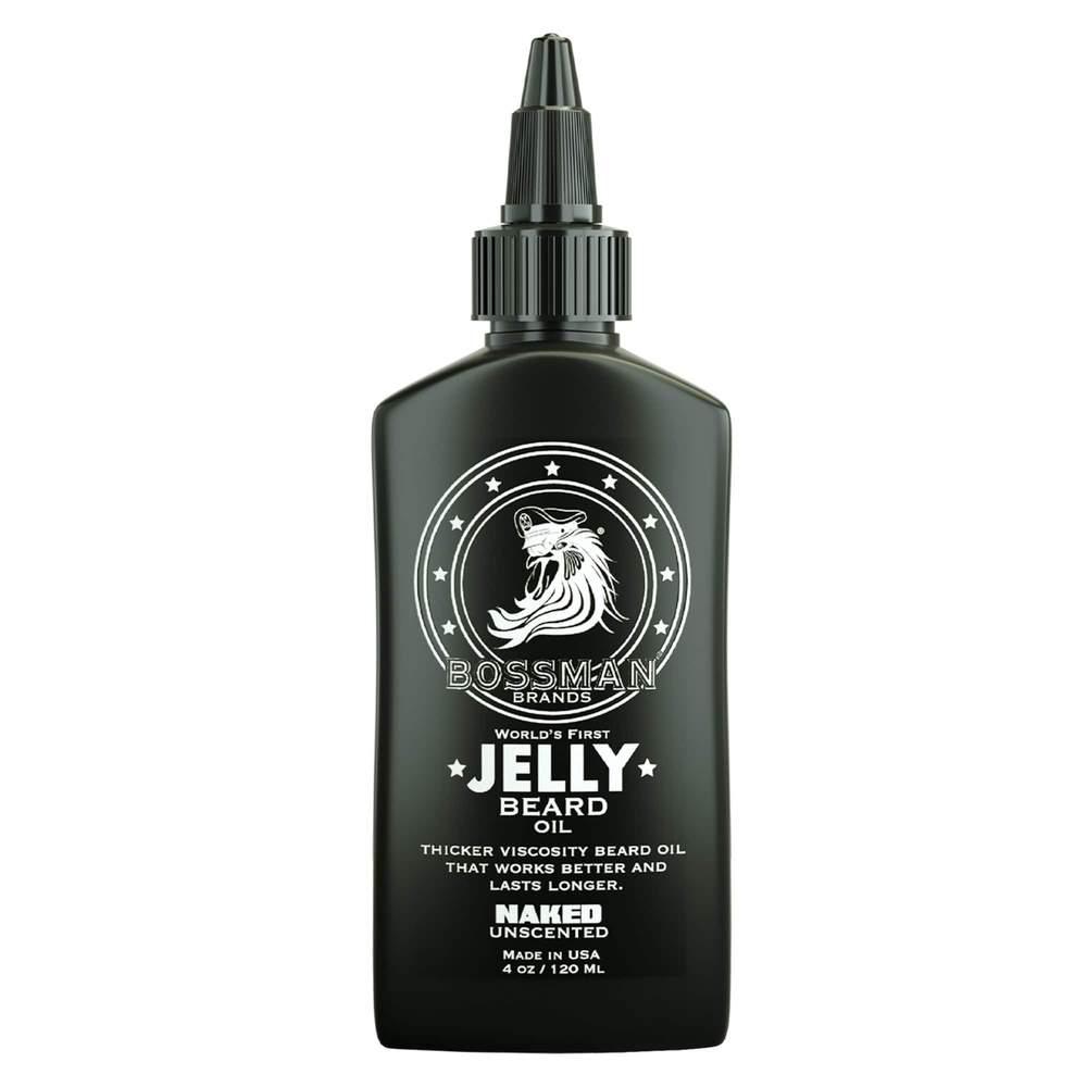 Bossman Beard Jelly Naked White 4 oz