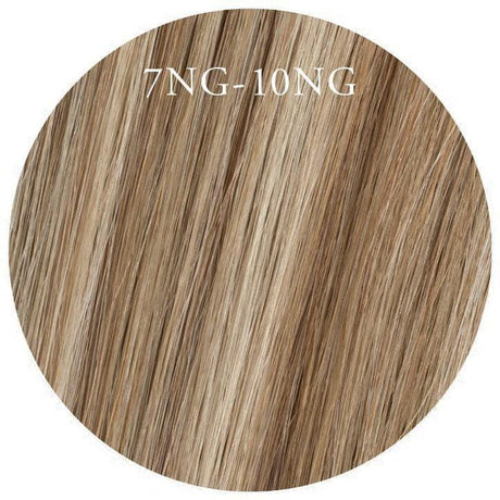 Showpony 20" Weft Human Hair Extensions (No Clips) Mid Brown