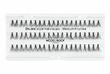 Model Rock Individual Double Style Lashes Medium Knotted Pack 5