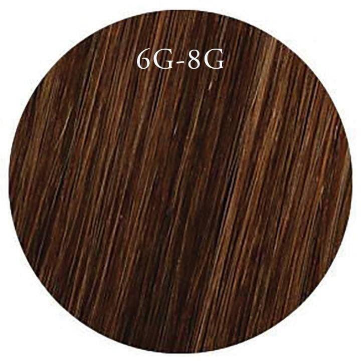 Showpony 20" Weft Human Hair Extensions (No Clips) Mid Brown