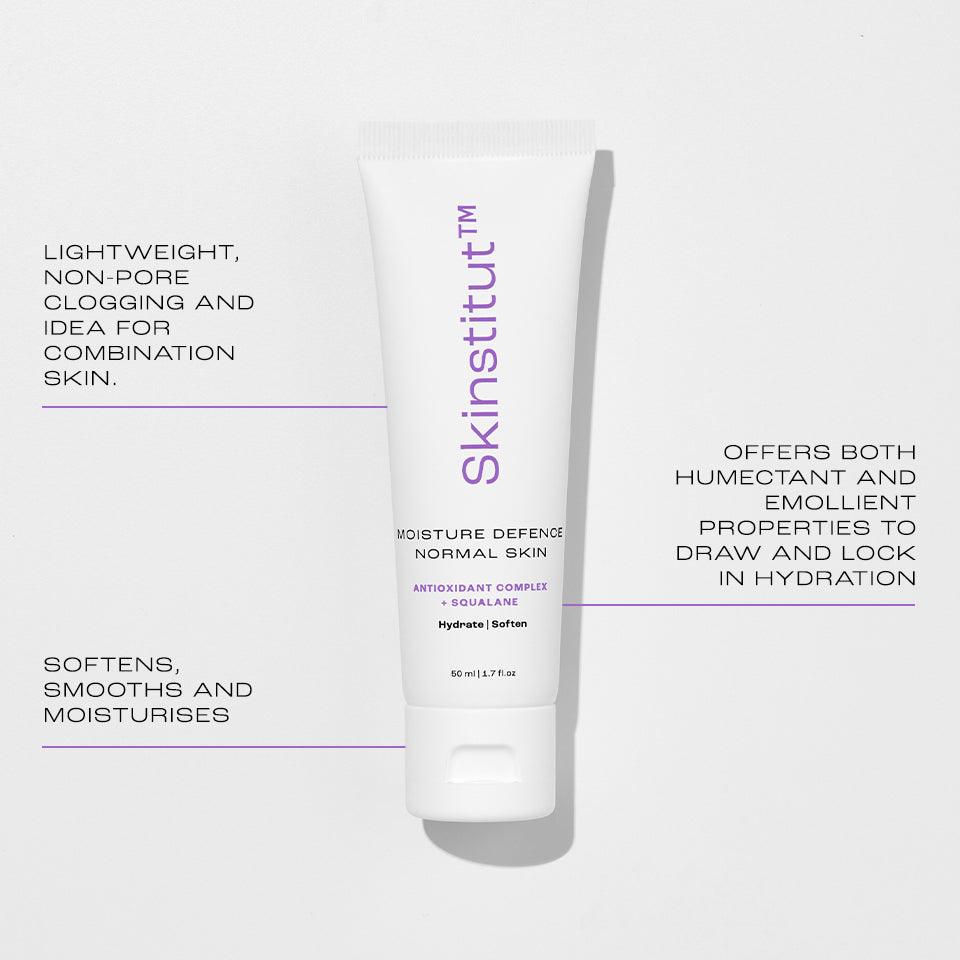 Skinstitut Moisture Defence Normal Skin 50ml Duo Pack.