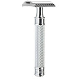 Muhle Traditional R41 Safety Razor Open Comb Chrome Plated Metal 41mm by 94mm