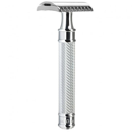 Muhle Traditional R41 Safety Razor Open Comb Chrome Plated Metal 41mm by 94mm