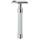 Muhle Traditional R41 Safety Razor Open Comb Chrome Plated Metal 41mm by 94mm