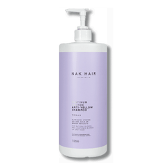NAK Hair Platinum Blonde Anti Yellow Shampoo 1 Litre
