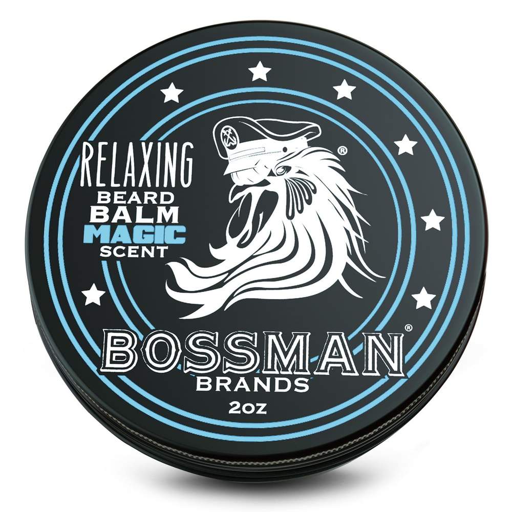 Bossman Beard Balm Magic Blue 2 oz