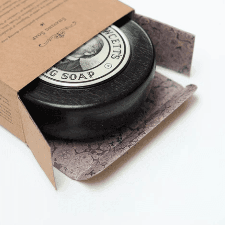 Captain Fawcett Shave Soap in Wooden Bowl 100g