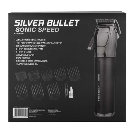 Silver Bullet Sonic Speed hair Clipper