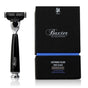Baxter of California Three Blade Cartridge Razor Black Handle Mach 3 Blade