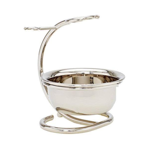 Truefitt and Hill Brush And Razor Stand With Bowl Chrome