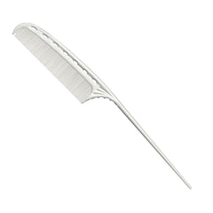 YS Park 113 White Fine Tooth Mini Tail Comb