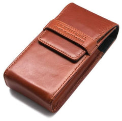 Truefitt and Hill Cologne Leather Travel Holder Tan