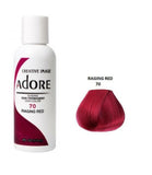 Adore Semi Permanent Hair Color  70 Raging Red 118ml