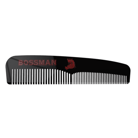 Bossman Set of 3 Acetate Beard Mustache Hair Combs