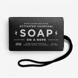BYRD Soap on a Rope -Charcoal 12oz