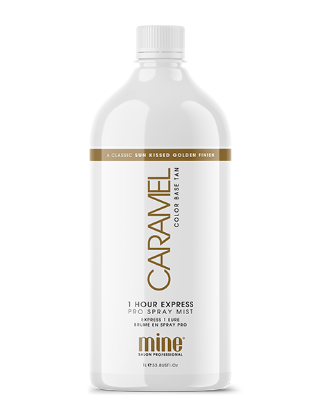 Minetan Caramel Pro Spray Mist 1 Litre