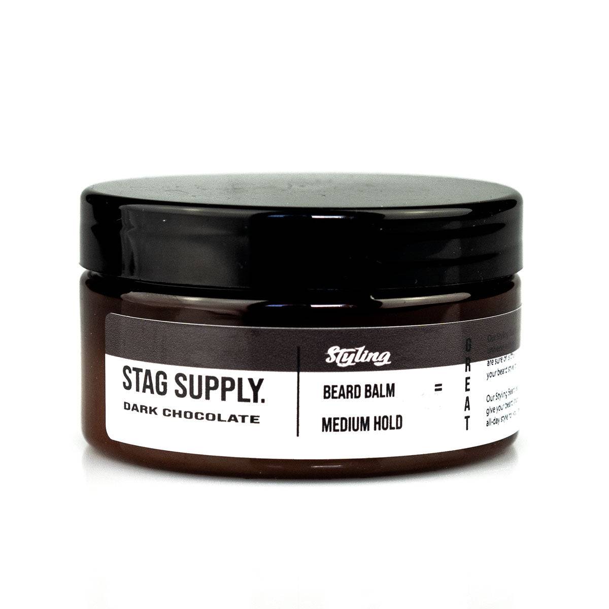 Stag Supply Dark Chocolate Styling Beard Balm 100ml
