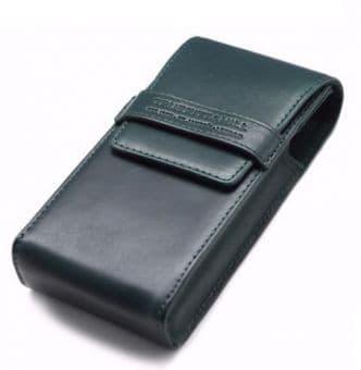 Truefitt & Hill Cologne Leather Travel Holder Green