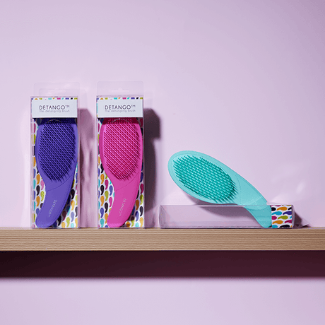 Detango The Detangling Brush Lime Green