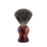 Muhle NOM (Muhle HJM P3H) Pure Badger Hair Shaving Brush Tortoiseshell Plastic