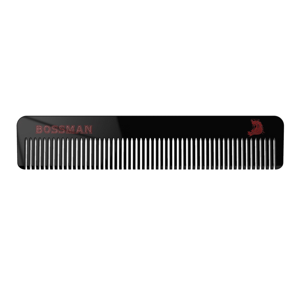 Bossman Set of 3 Acetate Beard Mustache Hair Combs