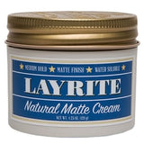 Layrite Natural Matte Cream Pomade 4oz