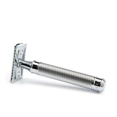 Muhle Traditional R89 Safety Razor Closed Comb Grande Chrome Plated Metal 41mm by 107mm