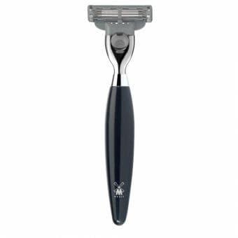 Muhle Kosmo R876 M3 Razor  Mach 3 Black Resin