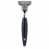Muhle Kosmo R876 M3 Razor  Mach 3 Black Resin