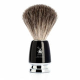 Muhle Rytmo M226 Pure Badger Hair Shaving Brush Black Resin