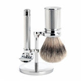 Muhle Traditional 3 Piece Shaving Kit with Silvertip Brush