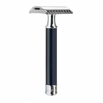 Muhle Traditional R101 Safety Razor Open Comb Black Resin 43mm by 94mm