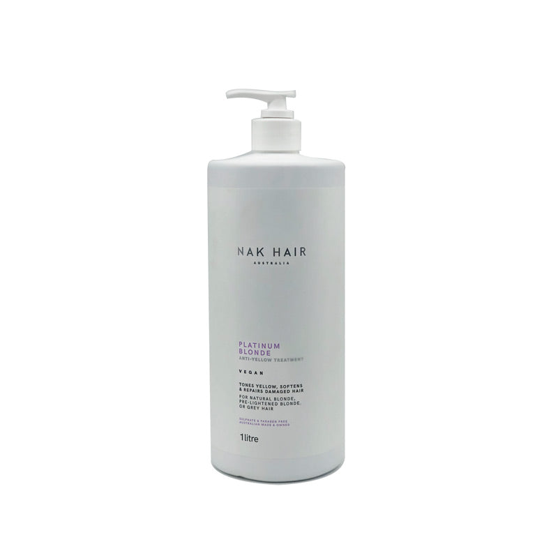 NAK Platinum Blonde Anti Yellow Treatment 1 Litre