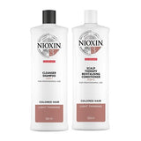 Nioxin System 3 Cleanser Shampoo and Scalp Therapy Revitalising Conditioner 1L.