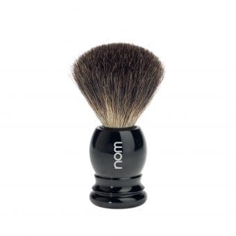 Muhle NOM (Muhle HJM P26) Pure Badger Hair Shaving Brush - Black