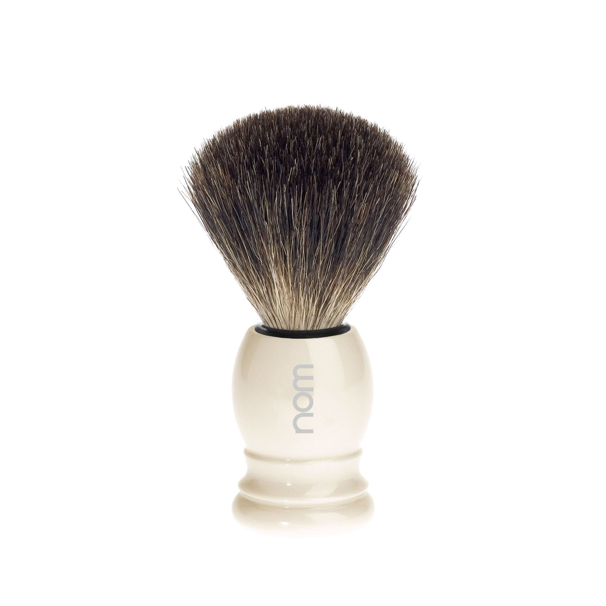 Muhle NOM (Muhle HJM P27) Pure Badger Hair Shaving Brush Ivory