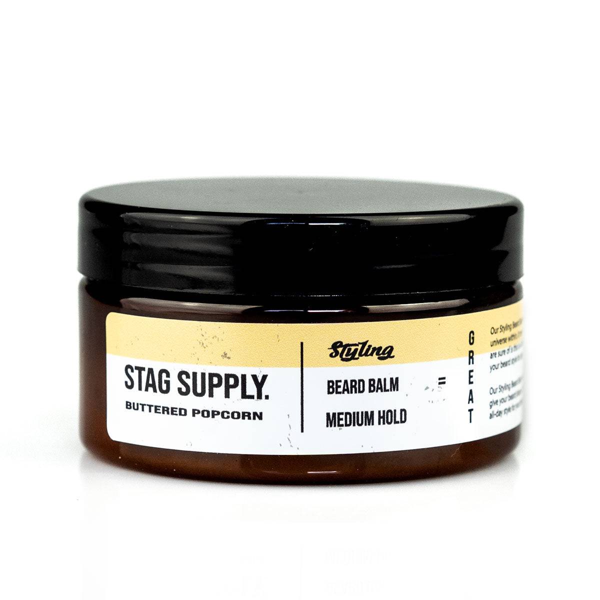 Stag Supply Buttered Popcorn Styling Beard Balm 100ml