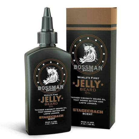 Bossman Beard Jelly Stage Coach Orange 4 oz