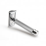 Muhle Traditional R89 Safety Razor Closed Comb Chrome Plated Metal 41mm by 94mm