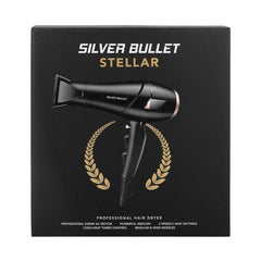 Silver Bullet Stellar Professional Hair Dryer Black.
