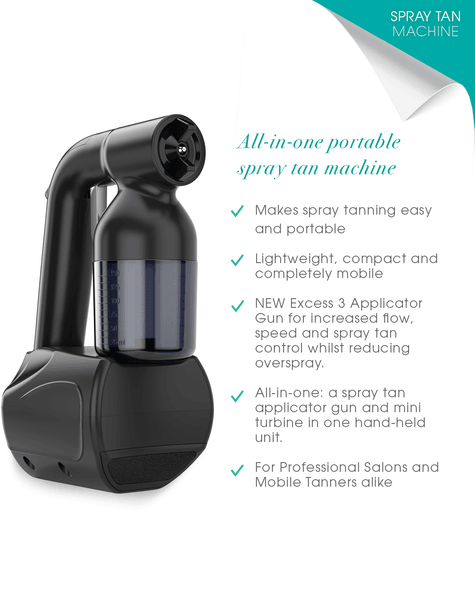 Minetan Tan.Handy Portable Spray Tan Machine.